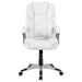 Kaffir Upholstered Adjustable Home Office Desk Chair White - Walo Furniture 