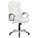 Kaffir Upholstered Adjustable Home Office Desk Chair White - Walo Furniture 