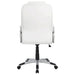 Kaffir Upholstered Adjustable Home Office Desk Chair White - Walo Furniture 