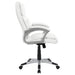 Kaffir Upholstered Adjustable Home Office Desk Chair White - Walo Furniture 