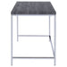 Kravitz 47-inch 1-shelf Writing Desk Weathered Grey - Walo Furniture 