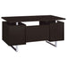 Lawtey 60-inch 2-drawer Office Computer Desk Cappuccino - Walo Furniture 