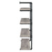 Elmcrest 39-inch 4-shelf Wall Bookshelf Grey Driftwood - Walo Furniture 