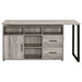 Hertford 59-inch L-Shape Computer Desk Grey Driftwood - Walo Furniture 