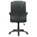 Nerris Upholstered Adjustable Home Office Desk Chair Grey - Walo Furniture 