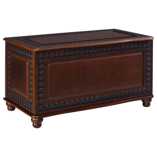 Finlay Cedar Chest Dark Tobacco - Walo Furniture 