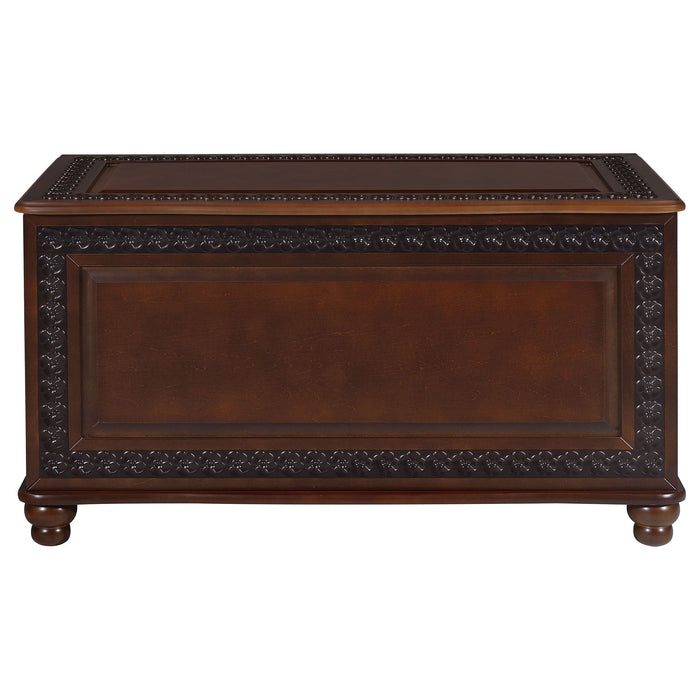 Finlay Cedar Chest Dark Tobacco - Walo Furniture 