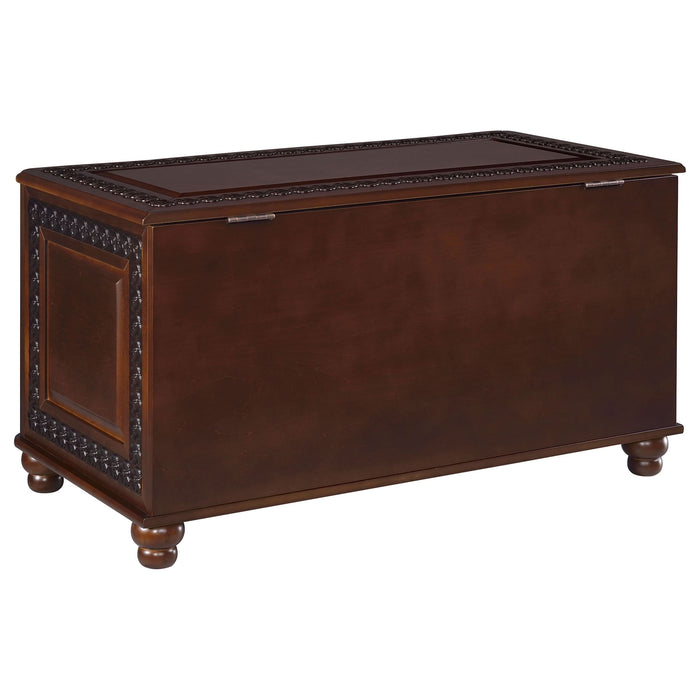 Finlay Cedar Chest Dark Tobacco - Walo Furniture 