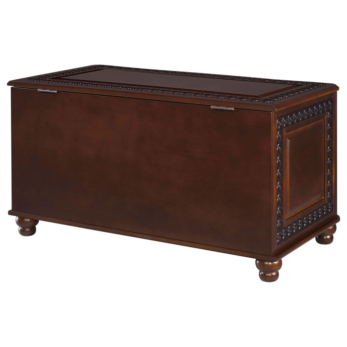 Finlay Cedar Chest Dark Tobacco - Walo Furniture 