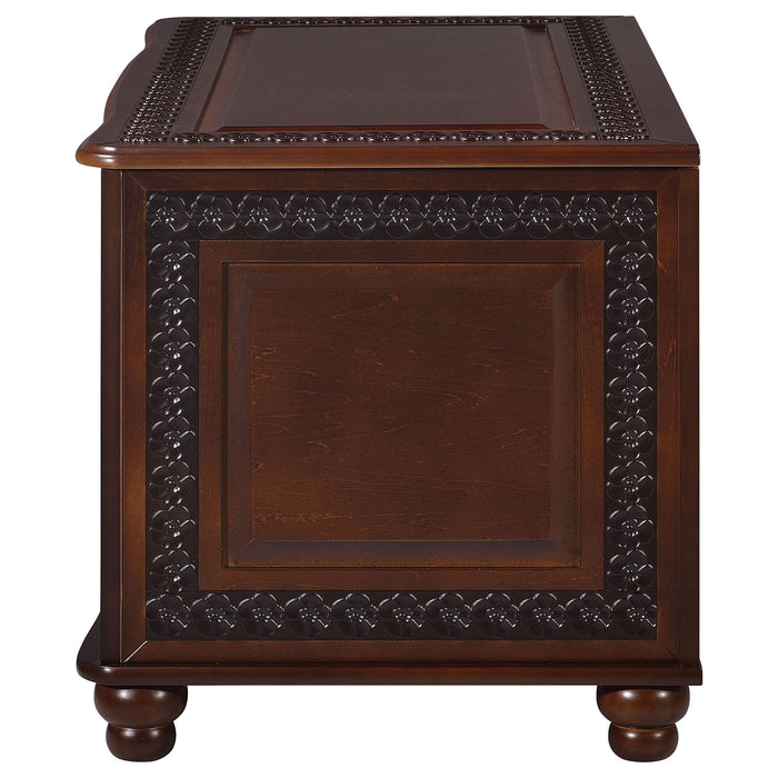 Finlay Cedar Chest Dark Tobacco - Walo Furniture 