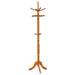 Achelle 11 Hook Freestanding Coat Rack Hanger Golden Brown - Walo Furniture 