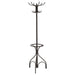 Kiefer 12 Hook Freestanding Metal Coat Rack Hat Hanger Black - Walo Furniture 