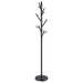 Clover 18 Hook Freestanding Metal Coat Rack Hat Hanger Black - Walo Furniture 