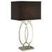 Izuku 29-inch Rectangular Shade Table Lamp Brush Nickel - Walo Furniture 