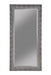 Rollins 32 x 66 Inch Rectangular Floor Mirror Black - Walo Furniture 