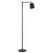 Rhapsody 60-inch Metal Adjustable Task Floor Lamp Black - Walo Furniture 