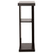 Evanna 2-shelf Engineered Wood Console Table Cappuccino - Walo Furniture 