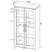 Alejo 2-door Engineered Wood Tall Cabinet Grey Driftwood - Walo Furniture 