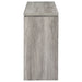 Enoch 2-door Engineered Wood Accent Cabinet Grey Driftwood - Walo Furniture 