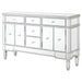 Duchess 5-drawer Mirrored Storage Accent Cabinet Silver - Walo Furniture 