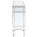 Duchess 5-drawer Mirrored Storage Accent Cabinet Silver - Walo Furniture 