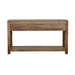 Esther 3-drawer Wood Console Table Natural Sheesham - Walo Furniture 