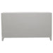 Mckellen 4-door Wood Trellis Accent Cabinet Distressed White - Walo Furniture 