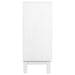 Gambon 2-door Wood Honeycomb Pattern Accent Cabinet White - Walo Furniture 