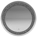 Landar 32 x 32 Inch Round LED Light Wall Mirror Silver - Walo Furniture 