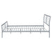 Cooper Metal Queen Open Frame Bed Silver - Walo Furniture 