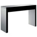 Gillian Mirrored Acrylic Entryway Console Table Silver - Walo Furniture 