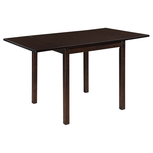 Kelso Rectangular 52-inch Extension Dining Table Cappuccino - Walo Furniture 