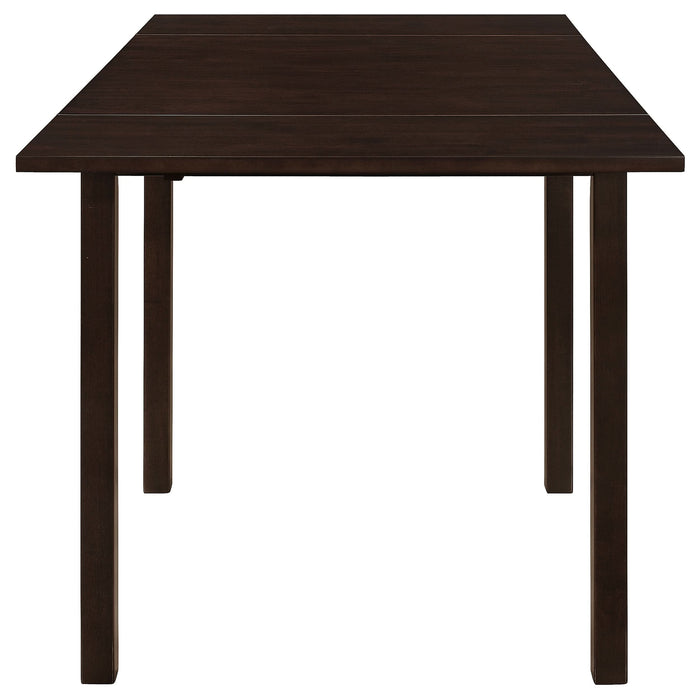 Kelso Rectangular 52-inch Extension Dining Table Cappuccino - Walo Furniture 