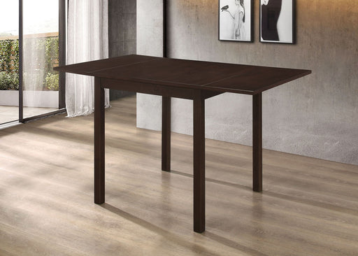 Kelso Rectangular 52-inch Extension Dining Table Cappuccino - Walo Furniture 