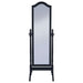 Cabot Wood Adjustable Full Length Cheval Mirror Black - Walo Furniture 