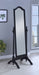 Cabot Wood Adjustable Full Length Cheval Mirror Black - Walo Furniture 