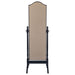 Cabot Wood Adjustable Full Length Cheval Mirror Black - Walo Furniture 