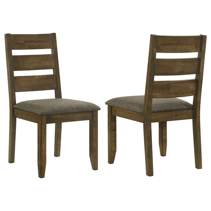 Alston Wood Dining Side Chair Knotty Nutmeg (Set of 2) - Walo Furniture 