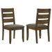 Alston Wood Dining Side Chair Knotty Nutmeg (Set of 2) - Walo Furniture 