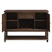 Parkins 2-door Sideboard Buffet Cabinet Rustic Espresso - Walo Furniture 