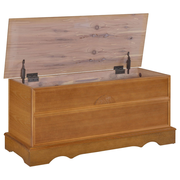 Paula Cedar Chest Honey - Walo Furniture 