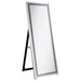 Seraphina 24 x 64 Inch Acrylic Framed Standing Mirror Silver - Walo Furniture 