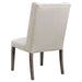 Bexley Fabric Upholstered Dining Side Chair Beige (Set of 2) - Walo Furniture 