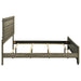 Kauffman Wood Eastern King Panel Bed Washed Taupe - Walo Furniture 