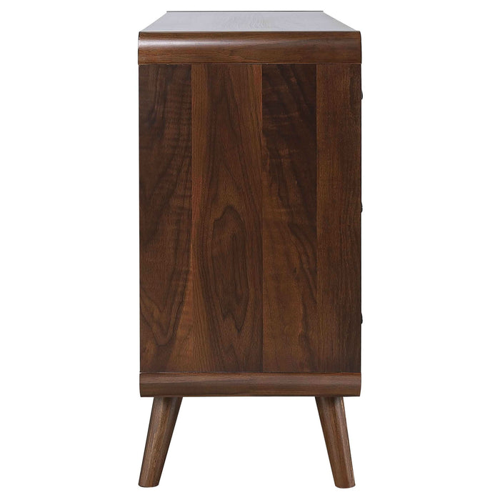 Robyn 6-drawer Bedroom Dresser Dark Walnut - Walo Furniture 