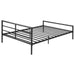 Fisher Metal Full Open Frame Bed Gunmetal - Walo Furniture 