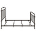 Livingston Metal Full Open Frame Bed Dark Bronze - Walo Furniture 