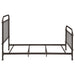 Livingston Metal Twin Open Frame Bed Dark Bronze - Walo Furniture 