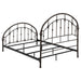 Rowan Metal Full Open Frame Bed Dark Bronze - Walo Furniture 