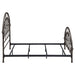 Rowan Metal Full Open Frame Bed Dark Bronze - Walo Furniture 